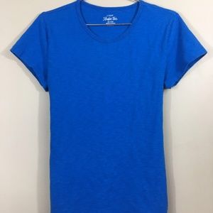 J. Crew Blue Studio Tee Size Medium
